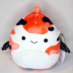 DANDI 🐟 Orange & Black Koi Fish Original Squishmallow by Kelly Toy ☆》NWT《☆